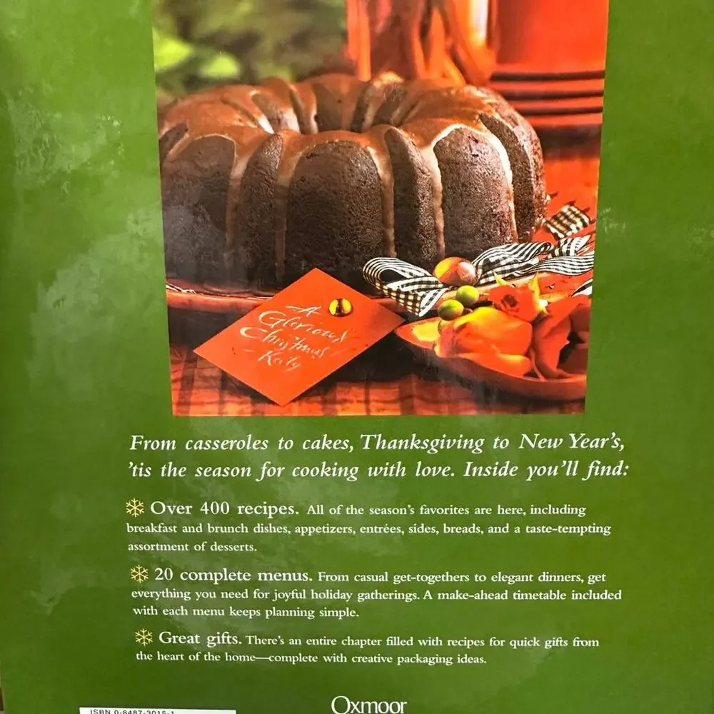 Southern Living Christmas Cookbook‎ by Oxmoor house 2005